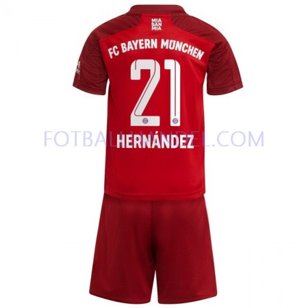 Barn Fotballdrakter FC Bayern München Lucas Hernandez 21 Hjemme 2021-22 Kortermet